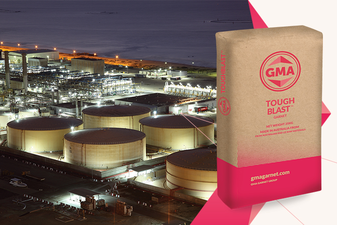 GMA ToughBlast™ | Garnet Abrasive | GMA Garnet Group